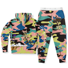 Load image into Gallery viewer, &#39;&#39;Drive Slow&#39;&#39; Camo Hoodie + Pants Combo